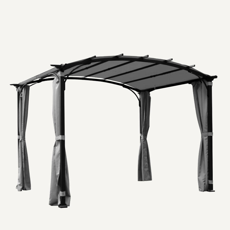 Arched-Pergola-w-Sun-Shade-