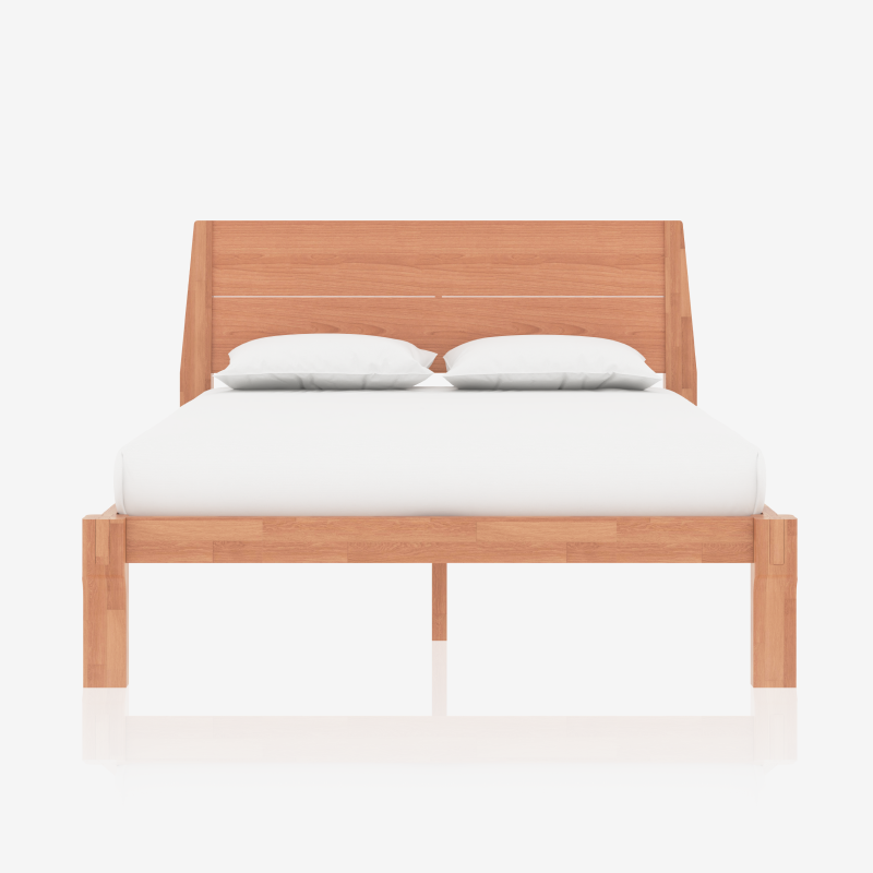 すのこベッド Bryan Motoyuki FlexiSpot Kana Japanese Joinery Bed with Headboard | Simple Design