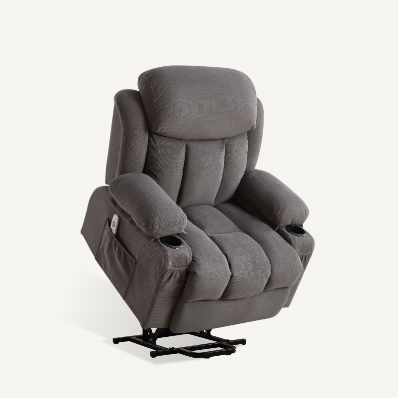 XDL31 Power Lift Recliner Chair With Heat And Massage And Cup